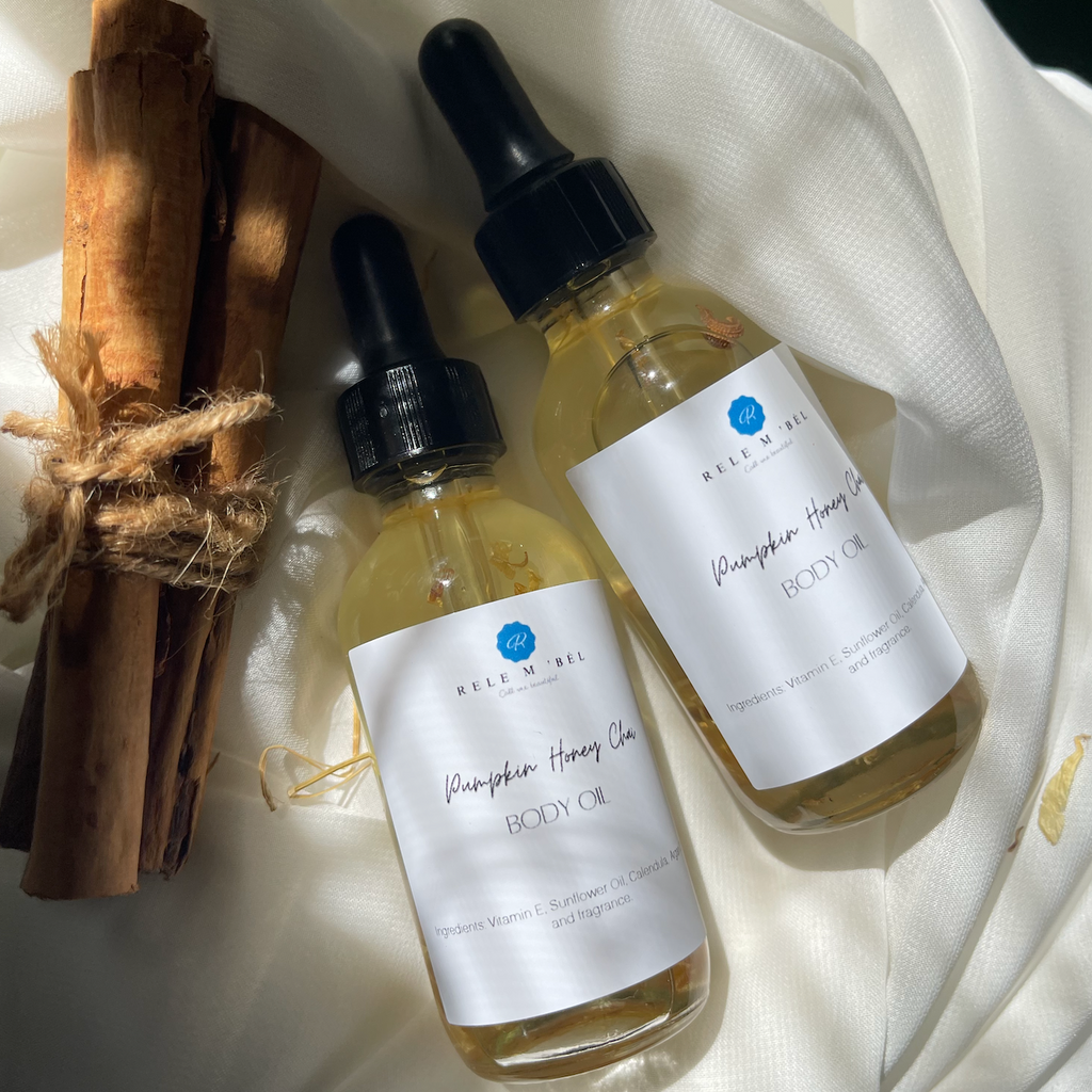 Pumpkin Honey Chai Body Oil - Rele m 'bèl